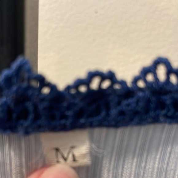 Color Block Lace Trim Top - Picture 2 of 5